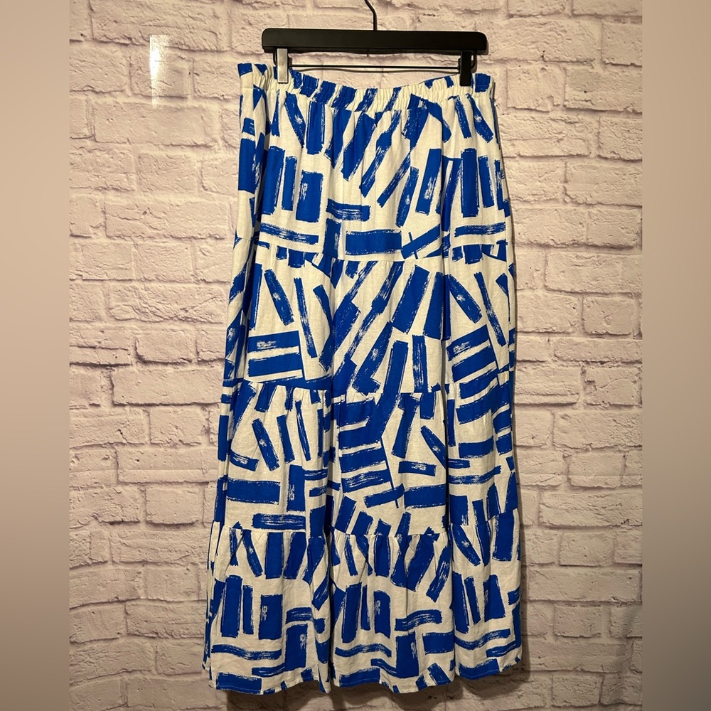 House Of Harlow 1960 2-Piece Bohemian / Western Top & Maxi Skirt Set Size Large - Picture 8 of 11